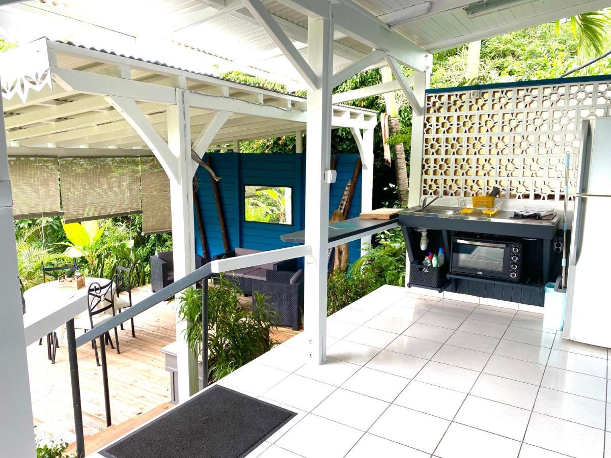 Lodge Pamplemousse Avec Piscine Privative , Dans Parc Calme A 500 M Plage Le Carbet Luaran gambar