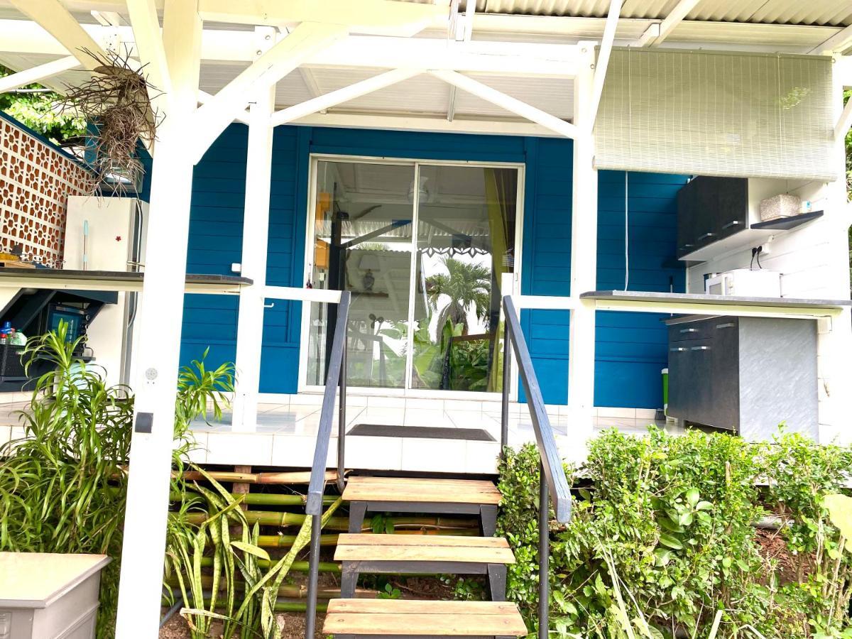 Lodge Pamplemousse Avec Piscine Privative , Dans Parc Calme A 500 M Plage Le Carbet Luaran gambar