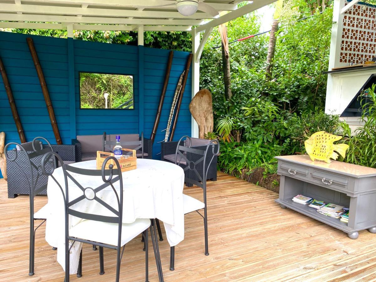 Lodge Pamplemousse Avec Piscine Privative , Dans Parc Calme A 500 M Plage Le Carbet Luaran gambar